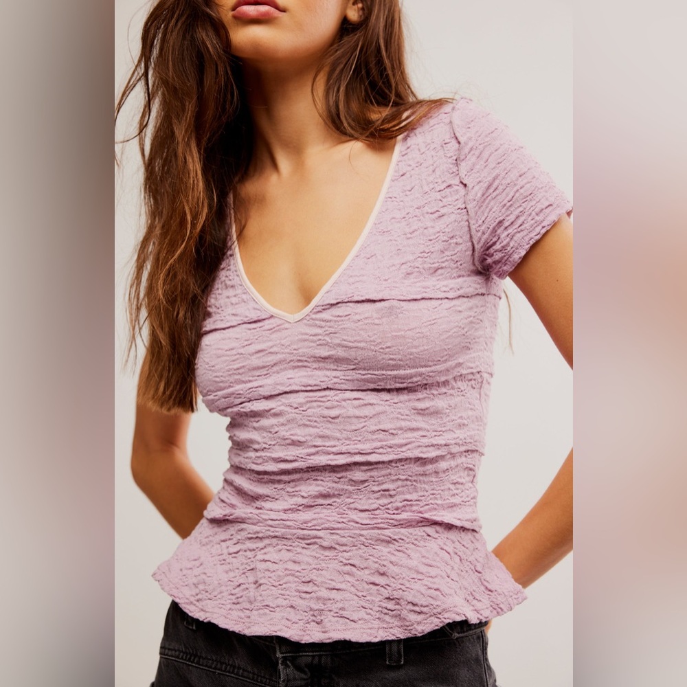 NWOT Krystal Tee by Free People in size Medium - Picture 4 of 11